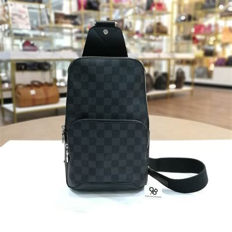 louis vuitton damier graphite backpack fake|Louis Vuitton damier sling bag.